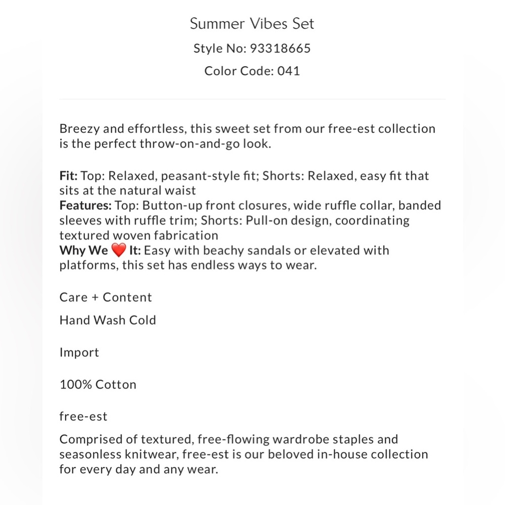 Free People Free-est Summer Vibes Set - Picture 5 of 7